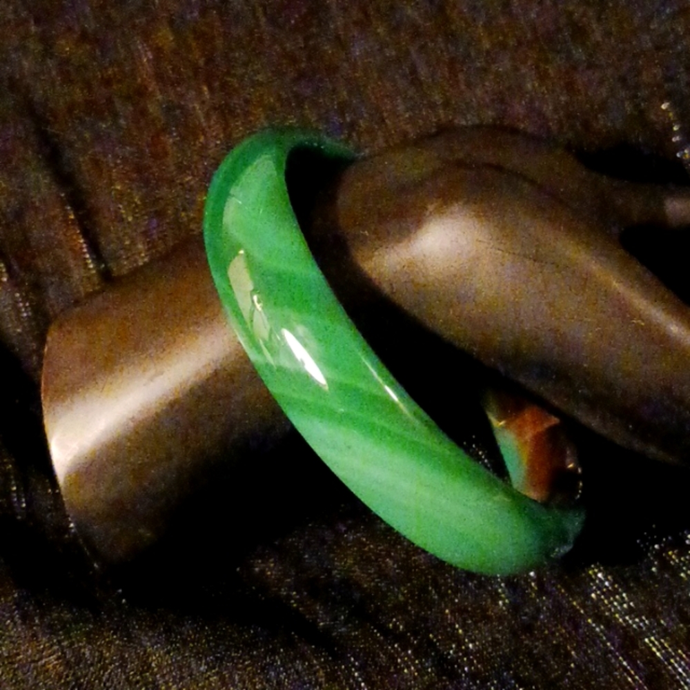 Jade Bangle Vintage